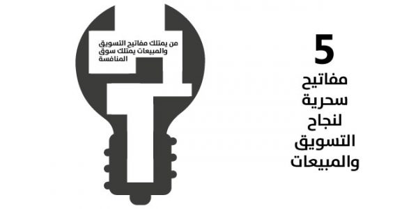 5 مفاتيح سحرية لنجاح التسويق والمبيعات