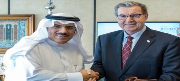 أمين عام مجلس الغرف وسفير النرويج يبحثان سبل تعزيز علاقات التعاون التجاري بين البلدين