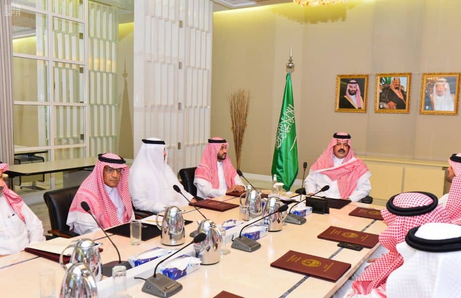 أمير منطقة الرياض يلتقي وفد مجموعة ماجد الفطيم العقارية الاقتصاد اليوم