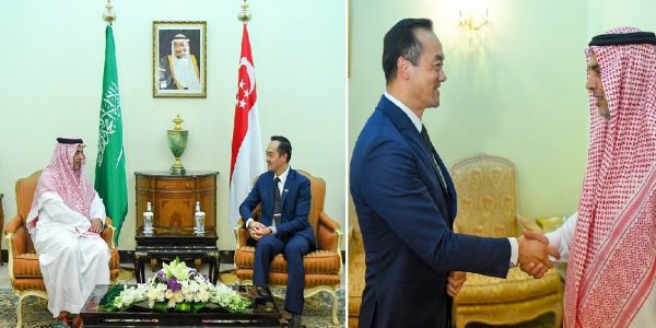 رئيس الهيئة السعودية للبيانات يبحث سبل التعاون مع وزير التجارة السنغافوري الهيئة السعودية للبيانات