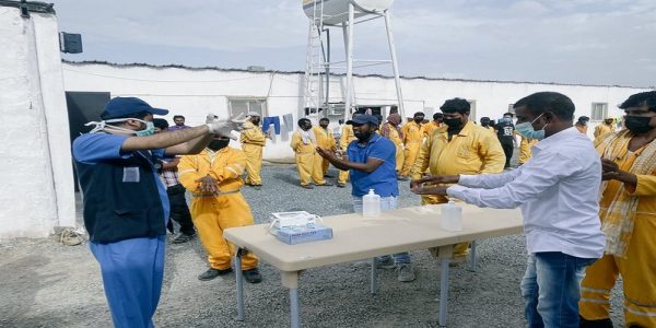 جولات إشرافية في مساكن العمالة الوافدة بنجران لمواجهة كورونا مساكن العمالة الوافدة