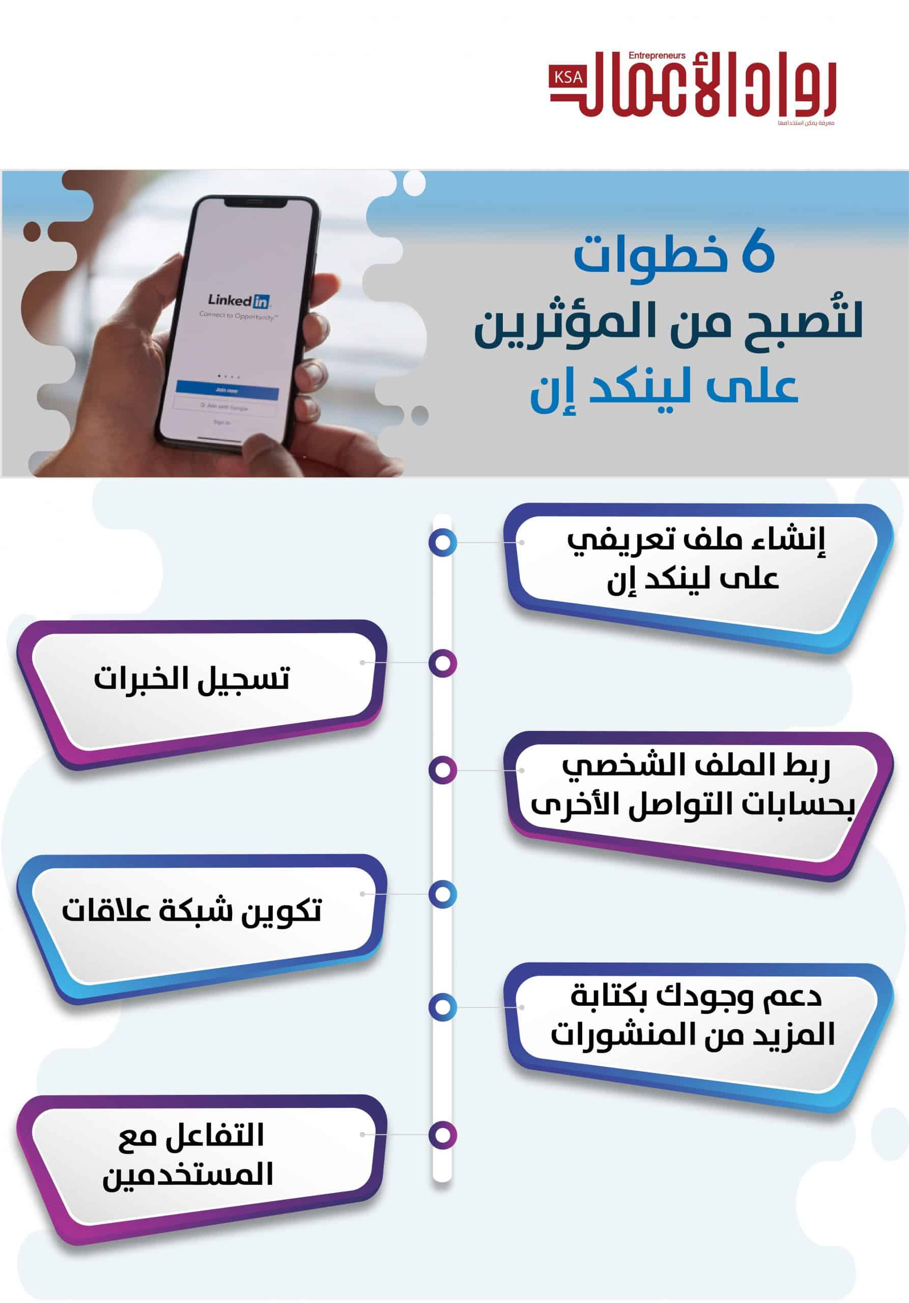 المؤثرين في لينكد إن