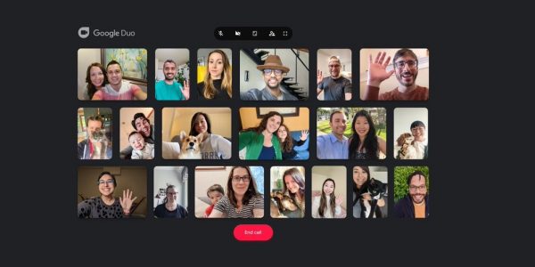 تطبيق Google Duo يضم أكثر من 32 شخصًا في المحادثات المرئية تطبيق Google Duo