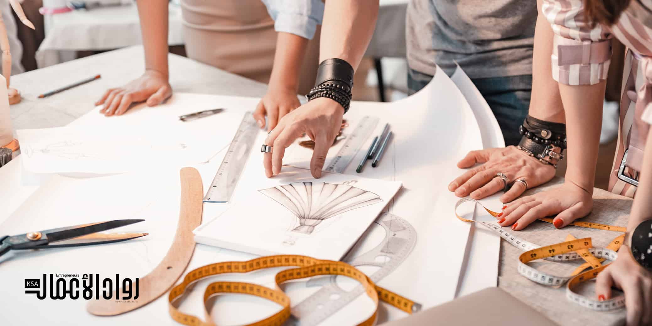 مشروع تصميم أزياء