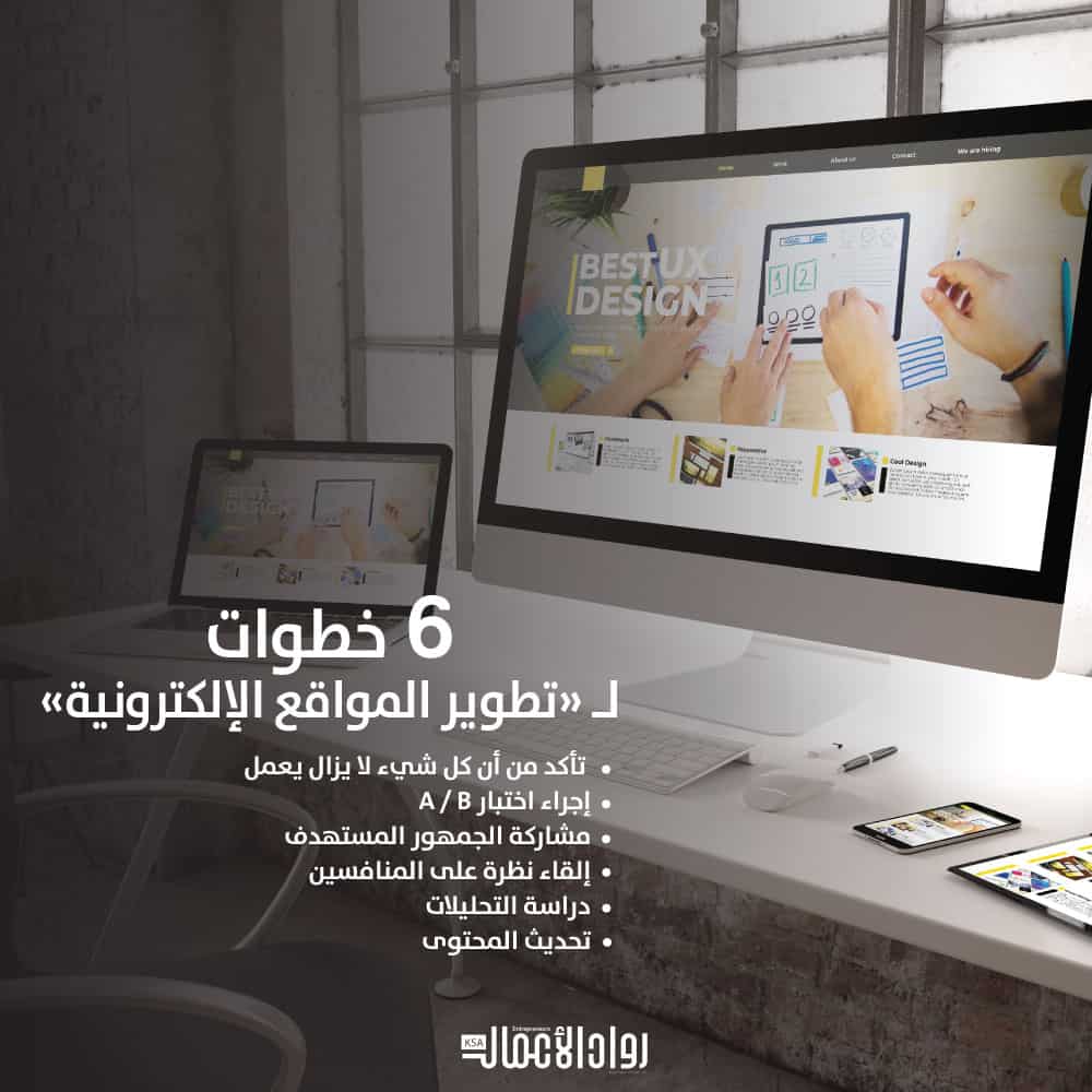 تطوير المواقع الإلكترونية
