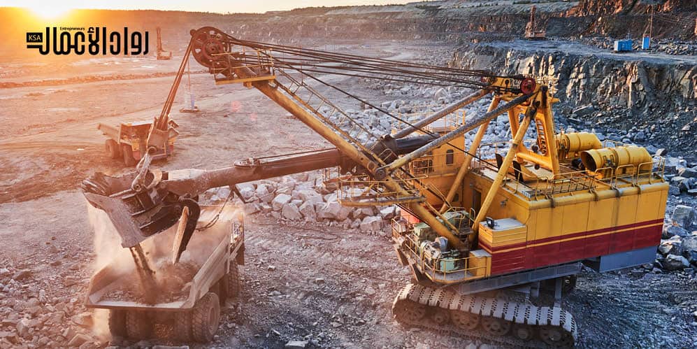 الاستثمار التعديني في المملكة