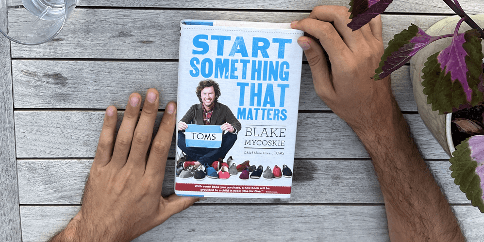 كتاب Start Something That Matters
