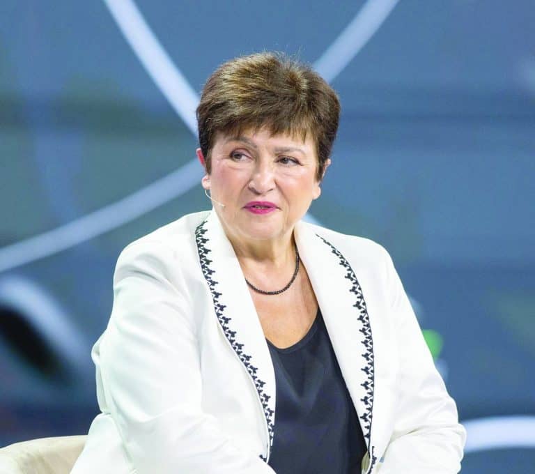 المديرة العامة لصندوق النقد الدولي كريستالينا غورغييفا