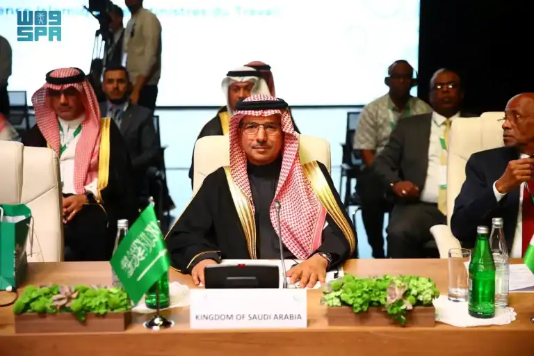 نائب وزير الموارد البشرية يرأس وفد المملكة المشارك بالمؤتمر الإسلامي لوزراء العمل نائب وزير الموارد البشرية والتنمية الاجتماعية للعمل