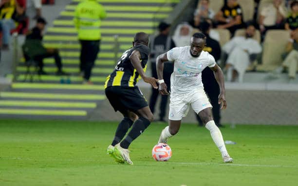 لقطة فابينهو في مباراة النصر والاتحاد تؤرق ساديو ماني ساديو ماني في مباراة النصر والاتحاد