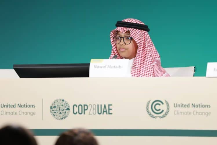 خلال مشاركتهم في “COP28”.. طلاب “فايف ون توك” يبهرون العالم طلاب فايف ون توك
