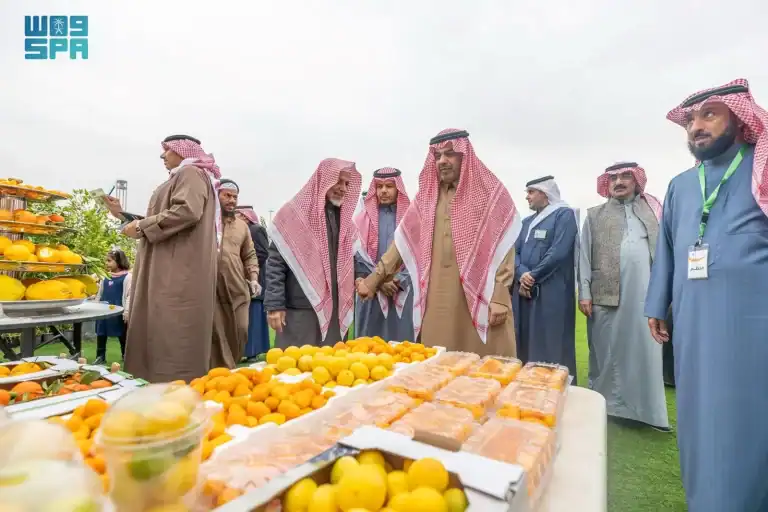 وكيل إمارة المنطقة يزور مهرجان حمضيات حائل 2023 مهرجان حمضيات حائل