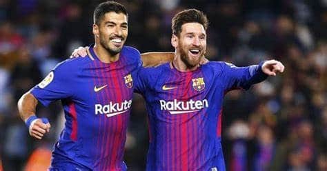 سواريز مع ميسي