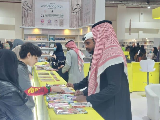 مشاركة مانجا في معرض القاهرة الدولي للكتاب