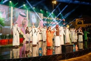 جانب من المهرجان