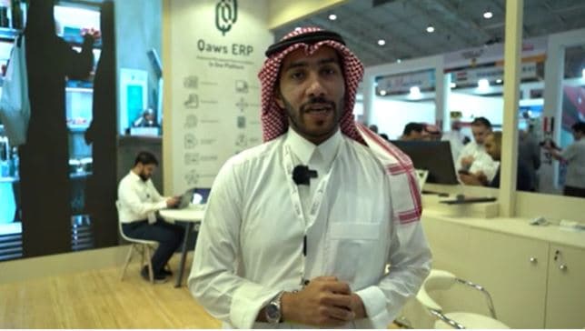 أحمد الرمضان المسؤول بشركة قوس-QAWS التجارية السعودية