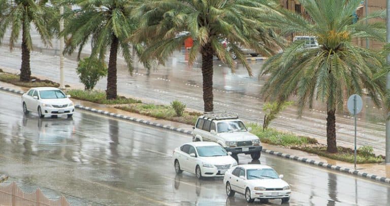 الأمطار في السعودية