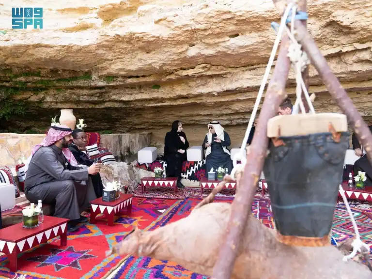المدير التنفيذي لبرنامج الأمم المتحدة للبيئة يزور متنزه الغاط الوطني برنامج الأمم المتحدة للبيئة