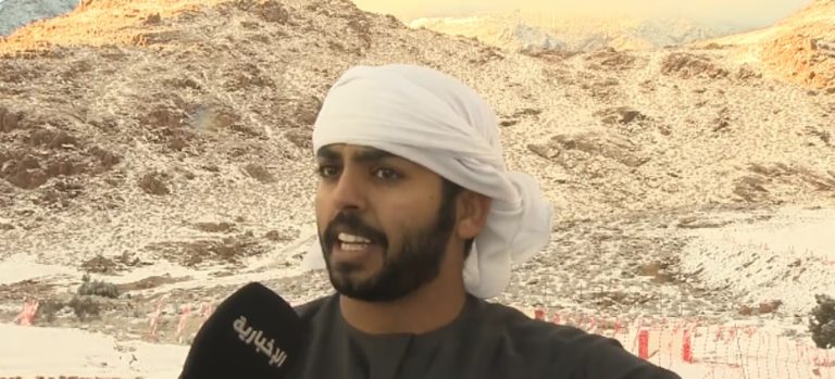 متنزه إماراتي بجبل اللوز