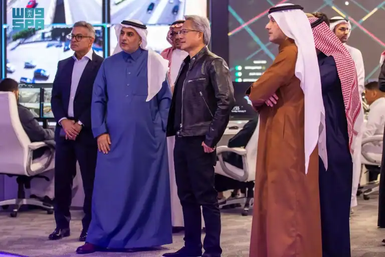 الغامدي يبحث أوجه التعاون بين «سدايا» و«إنفيديا» سدايا
