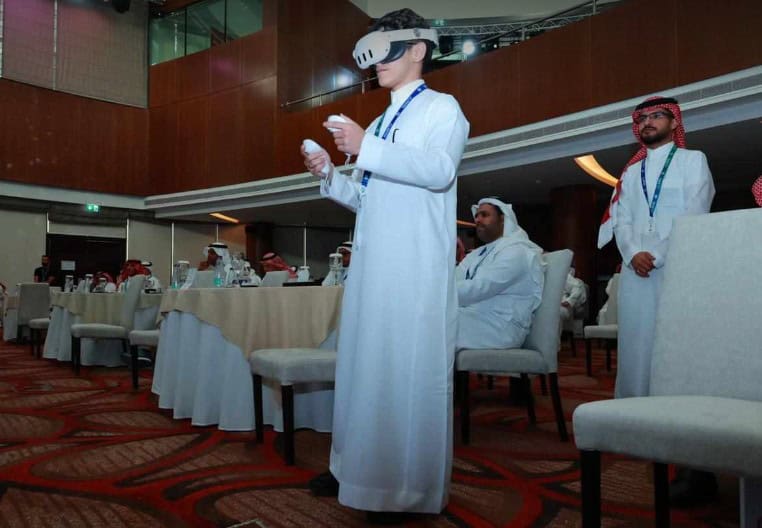 نضارات المكفوفين خلال مؤتمر الابتكار