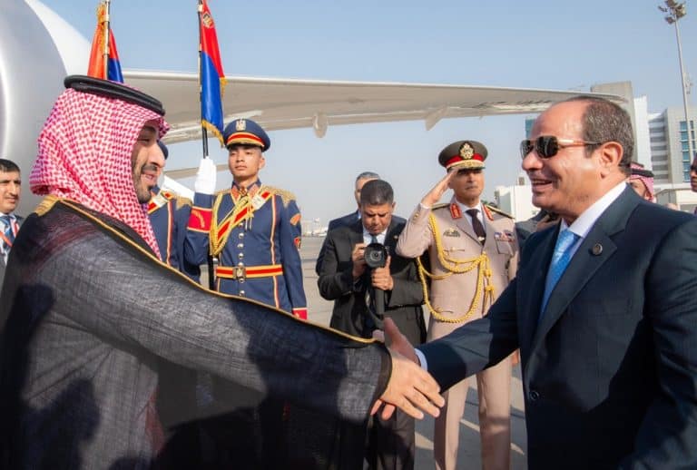 زيارة ولي العهد للقاهرة