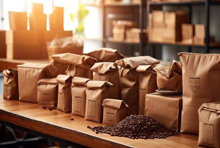 مشروع تعبئة وتوزيع البن