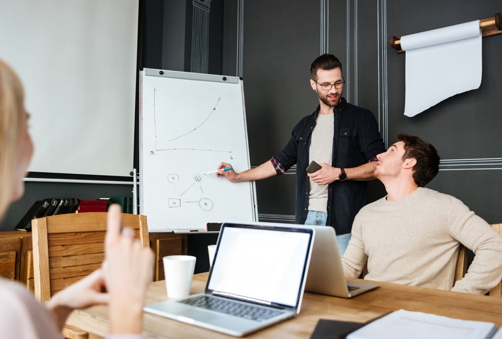 بدء عرض تقديمي ناجح