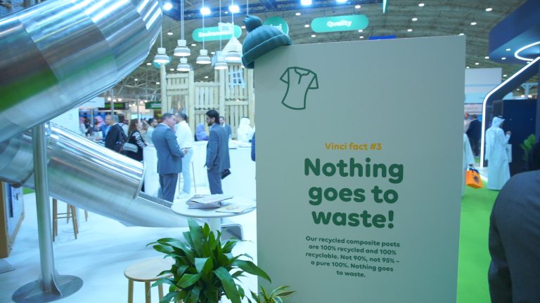 خاص..مؤتمر البناء الرياضي..مهندس تقني بشركة تكنودرب يستعرض منتجات الشركة في المملكة