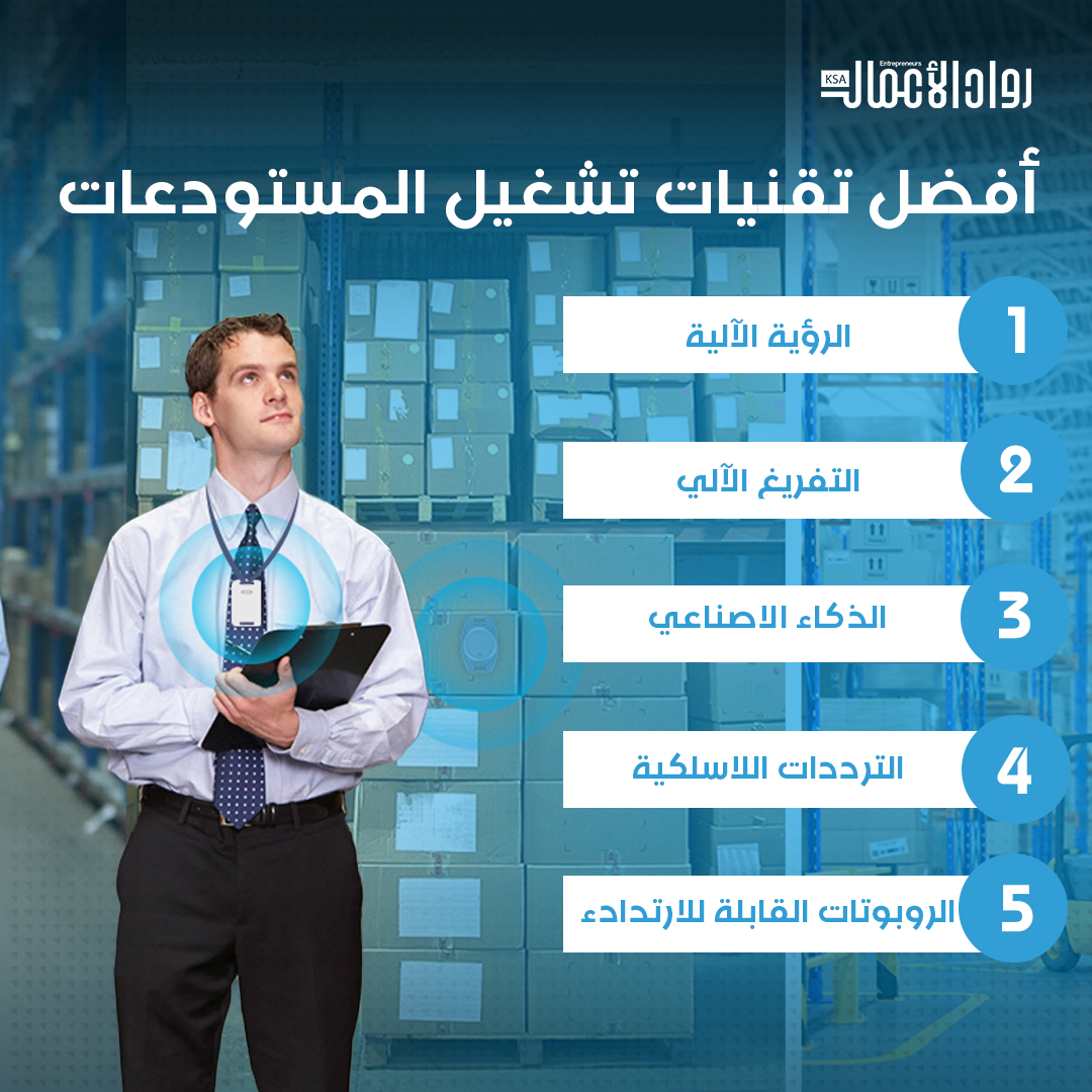 أبرز 5 تقنيات تشغيل آلي للمخازن والمستودعات لعام 2025