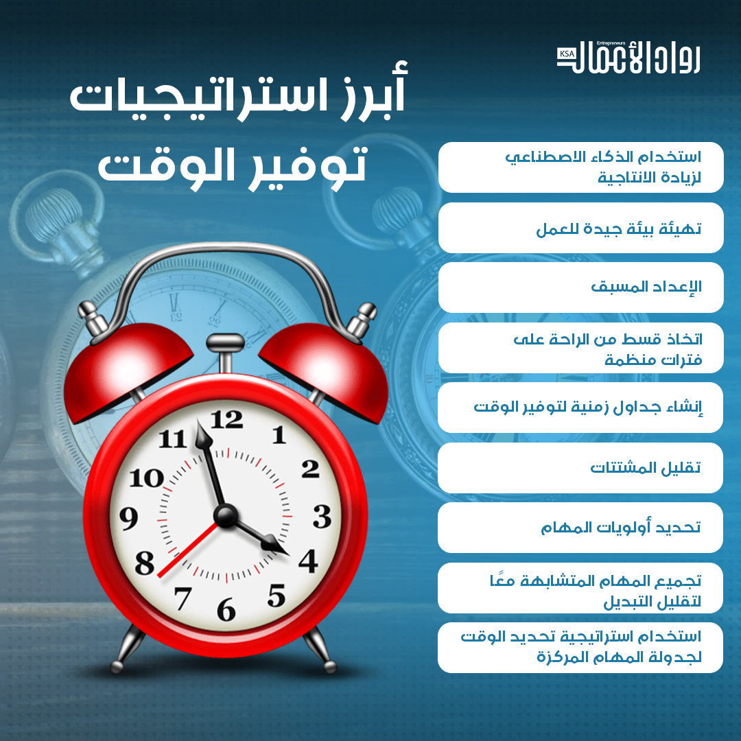 توفير الوقت