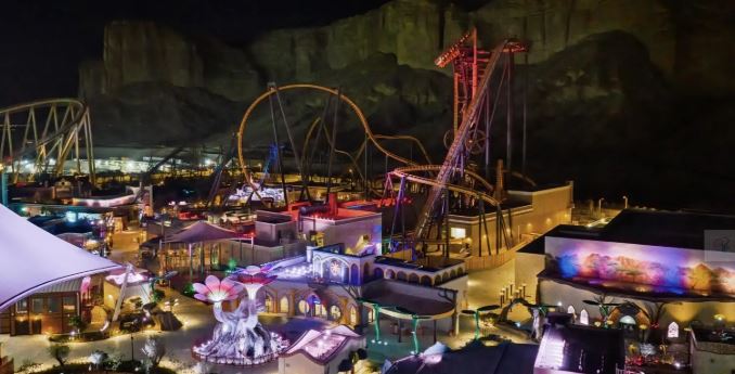 «القدية» تُعلن افتتاح أول أصولها “Six Flags Qiddiya City”