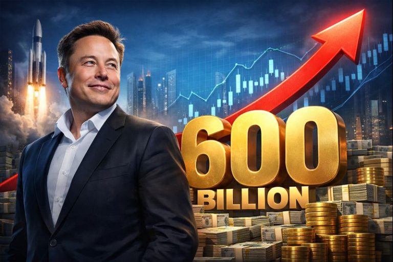 إيلون ماسك.. أول ملياردير في التاريخ يلامس سقف الـ600 مليار دولار ثروة إيلون ماسك
