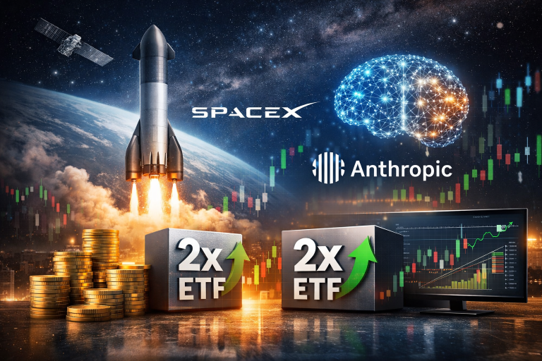 صناديق ETF برافعة مالية