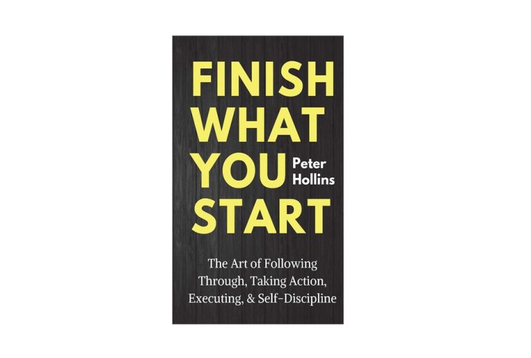 كتاب «Finish what you start»
